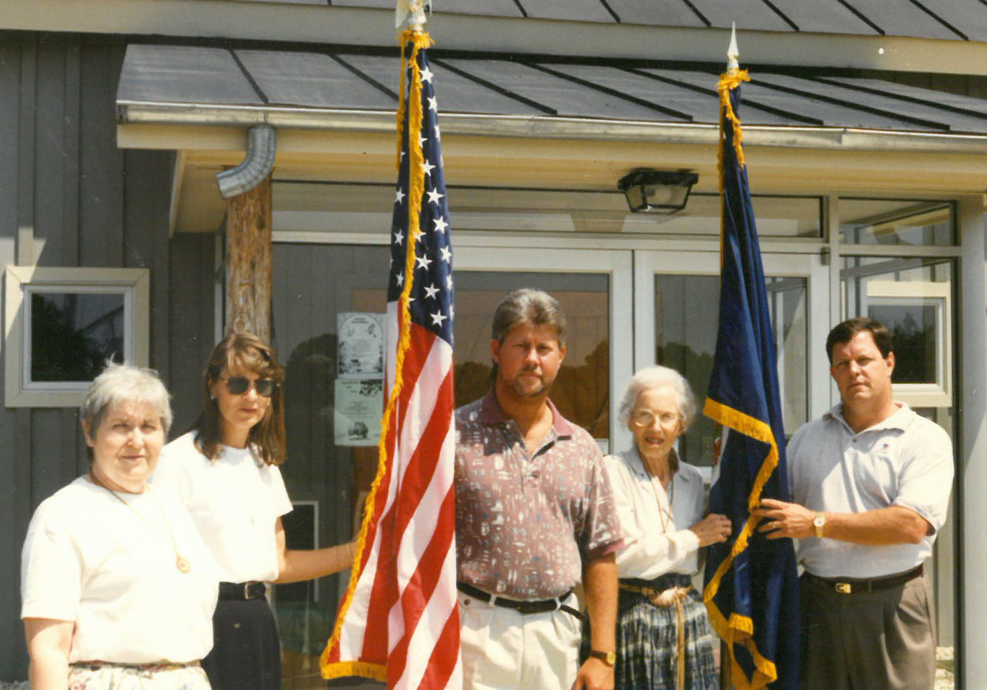 Flags donated for display at Battlefield State Park